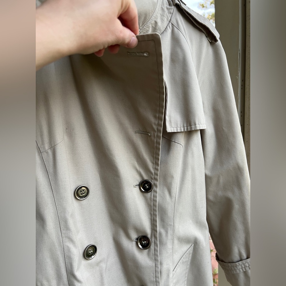 London Fog Trench Coat - Picture 8 of 13